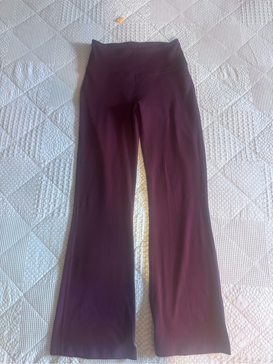 lululemon athletica Pants - High-Rise Flare Leggings - Deep Plum